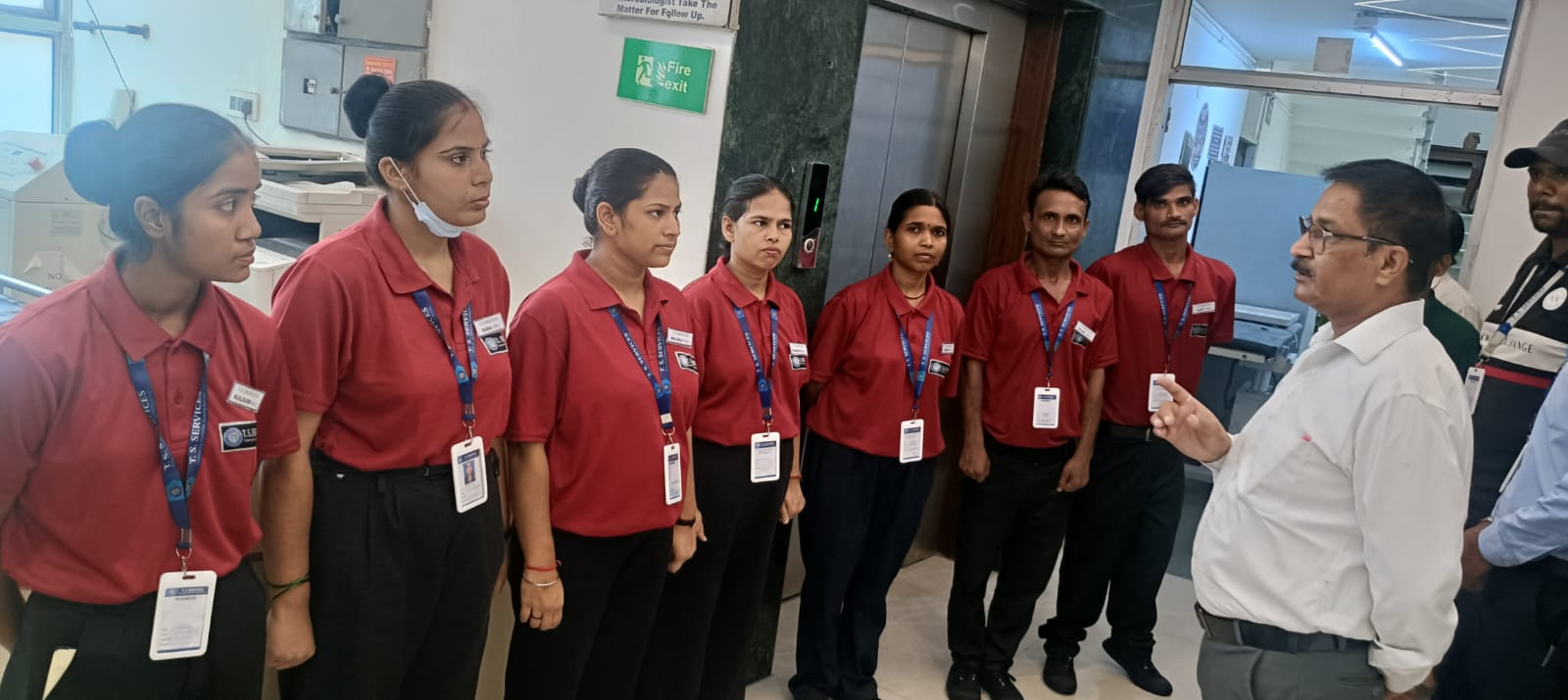 T S Services trained staff member